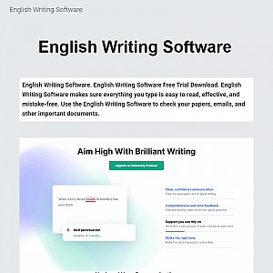 English Writing Software