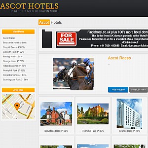 Website of Ascot Hotels