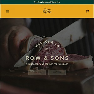 Row & Sons - Butchers Blocks